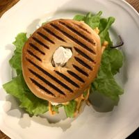 Vegansk Bagel at Bagel Street - Hotorget in Stockholm