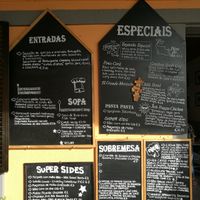 menu at O Forno in Calheta