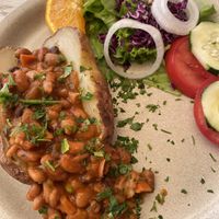 Jacket potato  at O Forno in Calheta