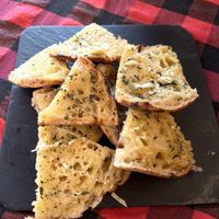 Fresh Garlic bread  at O Forno in Calheta