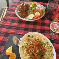 Vegan Bolognese  at O Forno in Calheta