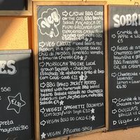 Menu  at O Forno in Calheta