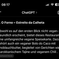   at O Forno in Calheta