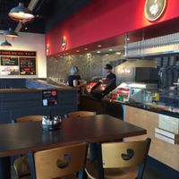 very clean store at Pie Five Pizza in Dover