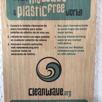 Promoting Zero waste  at Vegan & Raw in Mallorca