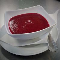 Organic soup at Biofrade - A Loja da Horta in Lourinha