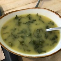 Kale soup  at Biofrade - A Loja da Horta in Parede