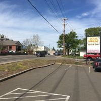 Parking lot
 at Pure Decadence Pastries  in Salem