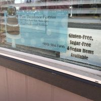 Outside sign
 at Pure Decadence Pastries  in Salem