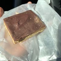 Peanut Butter Square  at Muddy Water Coffee and Cafe in Tarrytown