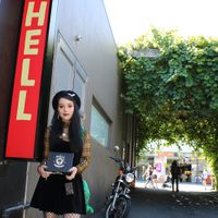 Outside Hell 🖤😈 at Hell Pizza in Queenstown