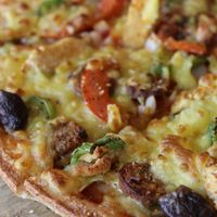 Close up at Hell Pizza in Queenstown