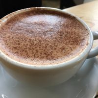 Hemp Milk Mocha at Campbell's Canal Cafe in North West London