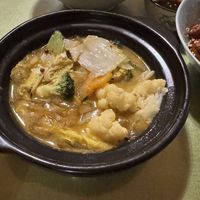 Dried cauliflower pot  at Jù Cái Sù Diàn in Tibet