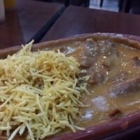Estrogonofe com palha at Boteco do Gois in Sao Paulo