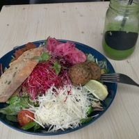 viking salad, green machine at Souls in Copenhagen