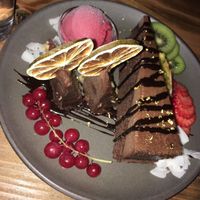 Death by chocolate dessert at Souls in Copenhagen