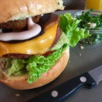 soul burger at Souls in Copenhagen