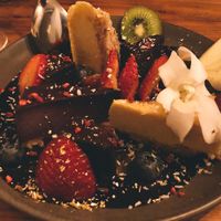 dessert platter at Souls in Copenhagen