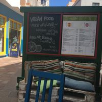 Menu at restaurant  at Fuori di Zucca in Tenerife