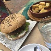 Burger  at Fuori di Zucca in Tenerife