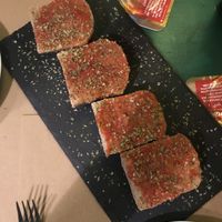 Tomato and oregano bread starter.  at Fuori di Zucca in Tenerife