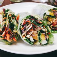 Thai Wrap !!  at Isabel's Kitchen in Pine Plains