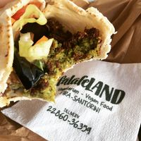 Falafel from Falafeland at FalafeLand in Santorini