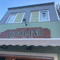 I devoured this so quickly I didnt have time to take a picture of the wrap.  at FalafeLand in Santorini