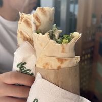   at FalafeLand in Santorini