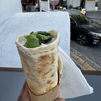   at FalafeLand in Santorini