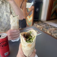   at FalafeLand in Santorini