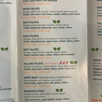   at FalafeLand in Santorini