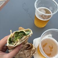   at FalafeLand in Santorini