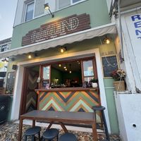   at FalafeLand in Santorini