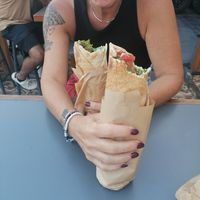  at FalafeLand in Santorini