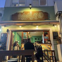   at FalafeLand in Santorini