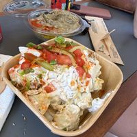   at FalafeLand in Santorini