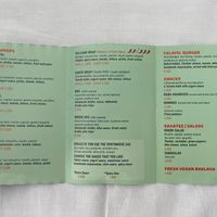 Food at FalafeLand in Santorini