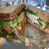 Spicy Korean snaswich at Gourmet Gallery in Blairstown