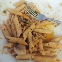 Vegan penne Al pollo at Italia Uno in Sheffield