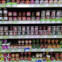 Bread spreads at Alnatura in Aschheim