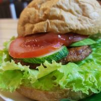 Burger  at Healthy Farm - Tran Hung Dao District 1 in Ho Chi Minh City