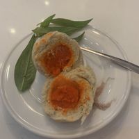 Vegan egg at Healthy Farm - Tran Hung Dao District 1 in Ho Chi Minh City