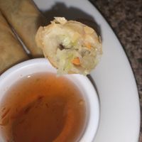 Inside spring roll  at The Thai Place in Sturbridge