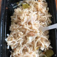 Meat in “vegan” dish.  at The Thai Place in Sturbridge