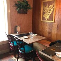 Bench table at The Thai Place in Sturbridge