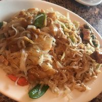 Vegan pad Thai  at The Thai Place in Sturbridge