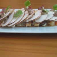 Mushroom cracker at El Maderal in Barcelona