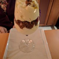 Lovely passion fruit thingy at El Maderal in Barcelona